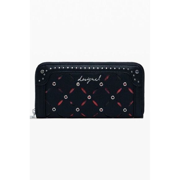 Desigual Nero Polyurethane Women Women's Wallet